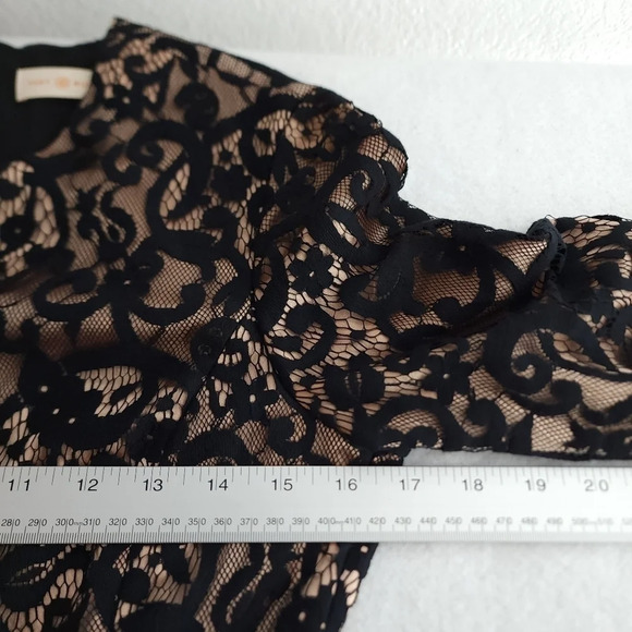 Tory Burch Lace Color Block Knee Length Dress - Picture 11 of 13